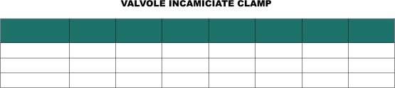 VALVOLE INCAMICIATE CLAMP